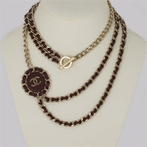 chanel neckless